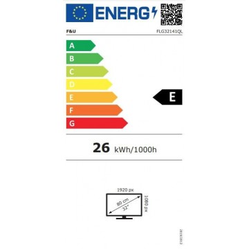 F&U Smart Τηλεόραση 32" Full HD QLED FLG32141QL HDR (2024) F&U Smart Τηλεόραση 32" Full HD QLED FLG32141QL HDR (2024)